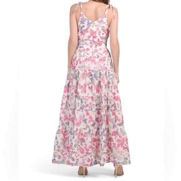 Dress the Population Pearl floral cotton Dress size medium NEW - Picture 2 of 10